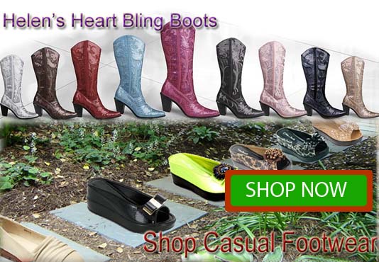 Get the Helens Heart bling boots before they are gone.