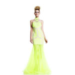 Johnathan Kayne Womens 577 NeonLime Jersey  Prom Dresses