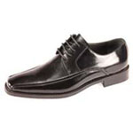 Giorgio Venturi Mens 6214 Black Leather Oxford Dress Shoes