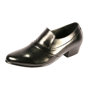 Ditalo Mens 5634 Black Leather Oxford Dress Shoes