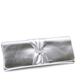 Touch Ups Womens Loretta Silver Synthetic   Evening and Prom Handbags