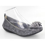 Helens Heart Womens CFW-GO-2 Grey Synthetic Sandals Casual Shoes