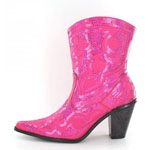 Helens Heart Womens LB-0290-11 Fuchsia Sequin Boots Casual Shoes