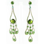 Jewelry by HH Womens JE-X002737 olive Beaded   Earrings Jewelry