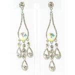 Jewelry by HH Womens JE-X002737 ab clear Beaded   Earrings Jewelry