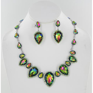 Jewelry by HH Womens NS-KM001 Volcano Beaded   Necklaces Jewelry